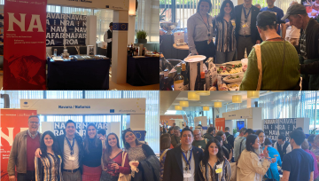 Celebration of Europe Day with a gastronomic stand of Navarre