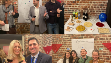 Navarre Day celebration at the office