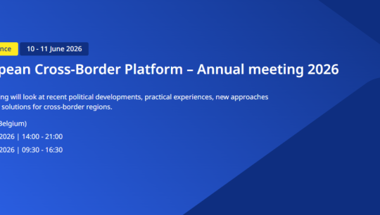 European Cross-Border Platform Annual Meeting in Brussels