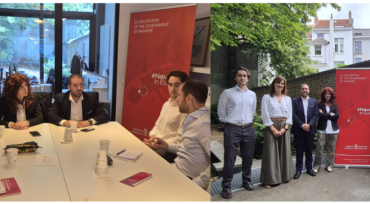 Visita de la directora general de Pol�ticas Migratorias a Bruselas