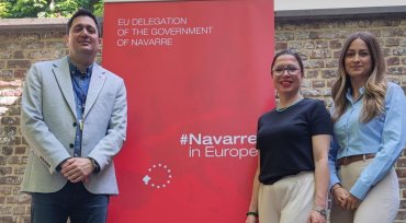 Visit of researcher Mar�a Busolo