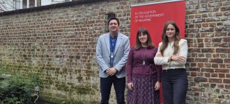 Visita de Mar�a Manso, de NAITEC