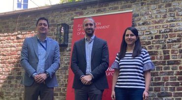 Visita de Michele Calabr�, Director de EUREGHA