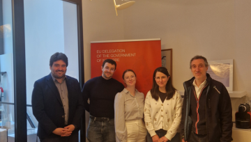 Visit by ERRIN's Health working group