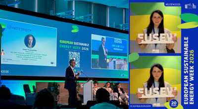 La oficina acude a la Semana Europea de la Energ�a Sostenible - EUSEW 2026