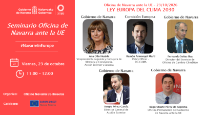 Seminario Virtual  - Ley Europea del Clima 2030